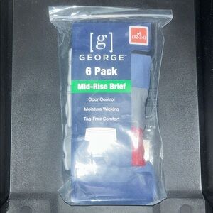 George Multi-Color Mid-Rise Briefs Pack